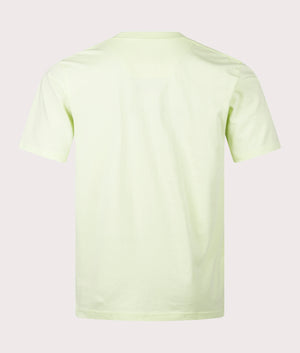 Marshall Artist Siren T-Shirt in Lime Green 100% Cotton Back Shot at EQVVS