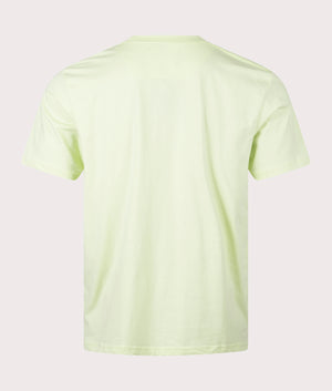 Marshall Artist Injection T-Shirt in Lime Green 100% Cotton Back Shot at EQVVS