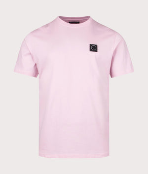 Siren T-Shirt in Pink by Marshall Artist. EQVVS Front Angle Shot.