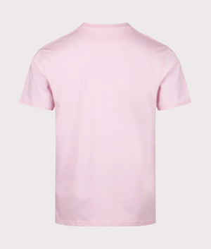 Siren T-Shirt in Pink by Marshall Artist. EQVVS Back Angle Shot.