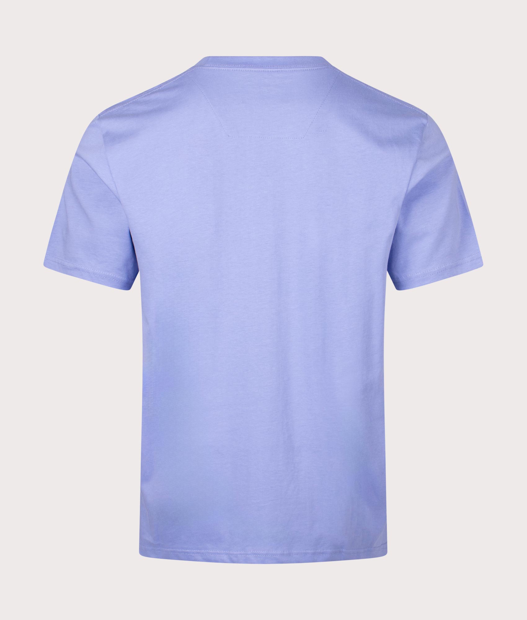 Injection T-Shirt in Ultra Violet by Marshall Artist. EQVVS Back Angle Shot.
