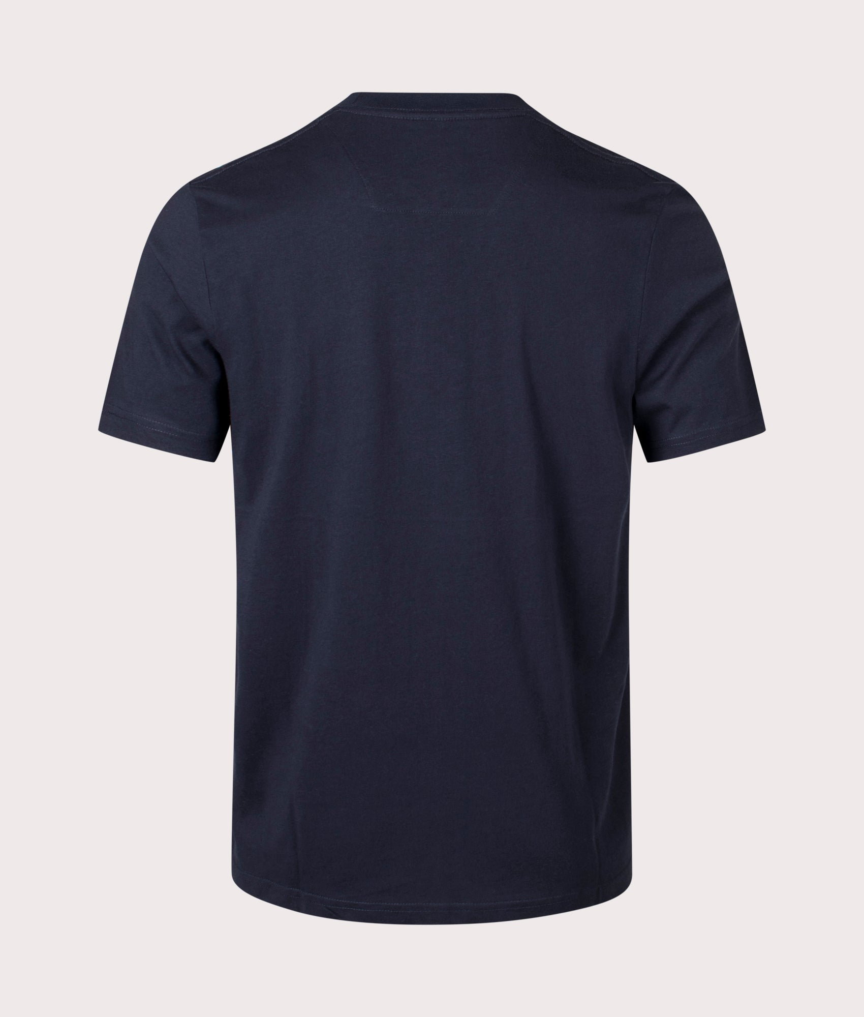 Cartellino T-Shirt in Navy by Marshall Artist. EQVVS Back Angle Shot.