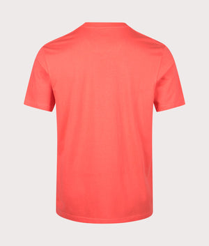 Cartellino T-Shirt in Coral by Marshall Artist. EQVVS Back Angle Shot.