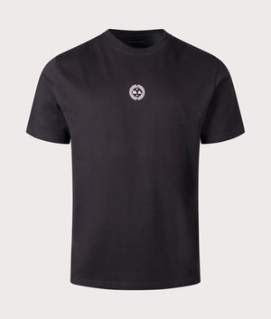 Wireframe Graphic T-Shirt in Black by Marshall Artist. EQVVS Shot.