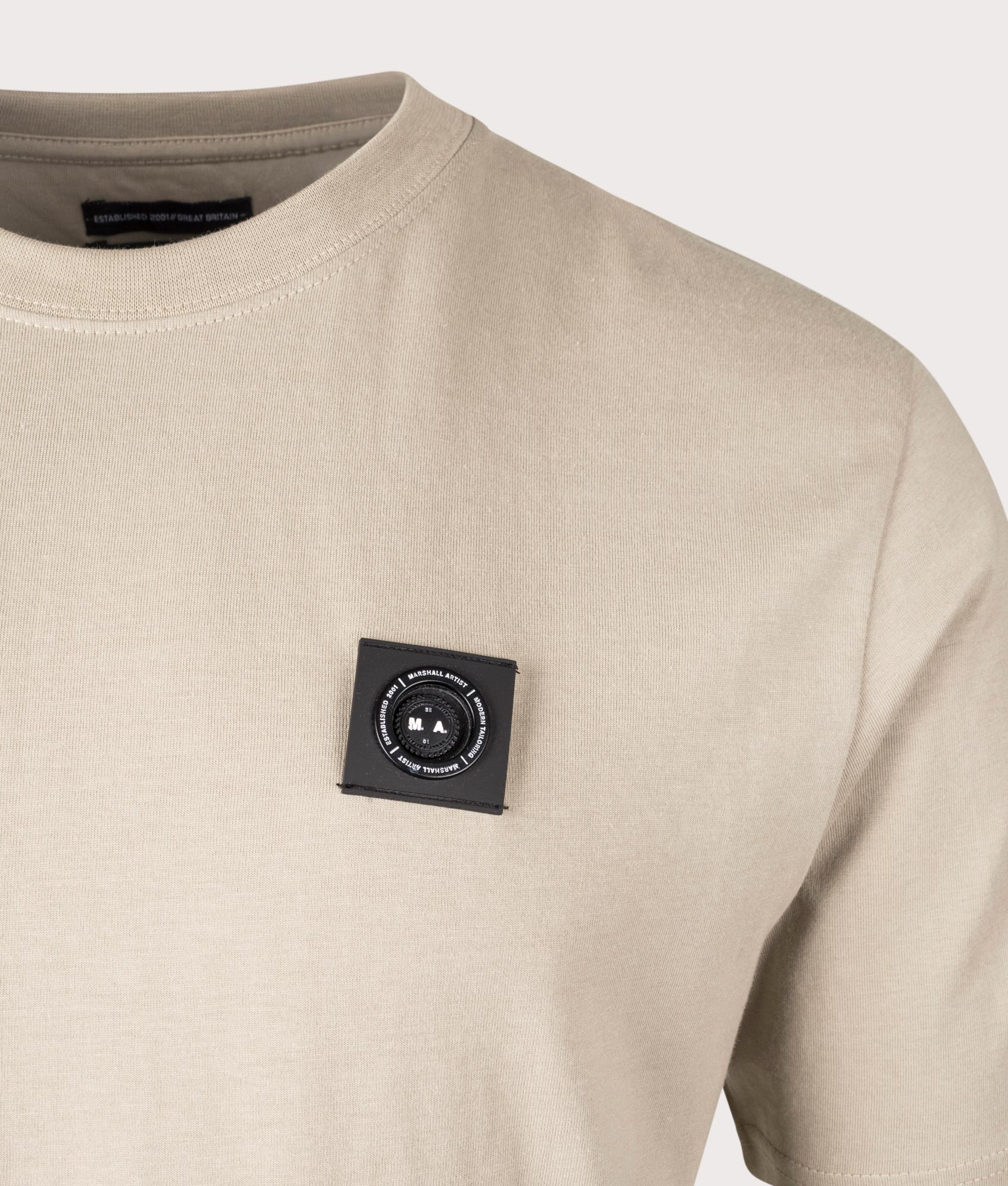 Siren T-Shirt in Stone by Marshall Artist. EQVVS Shot.