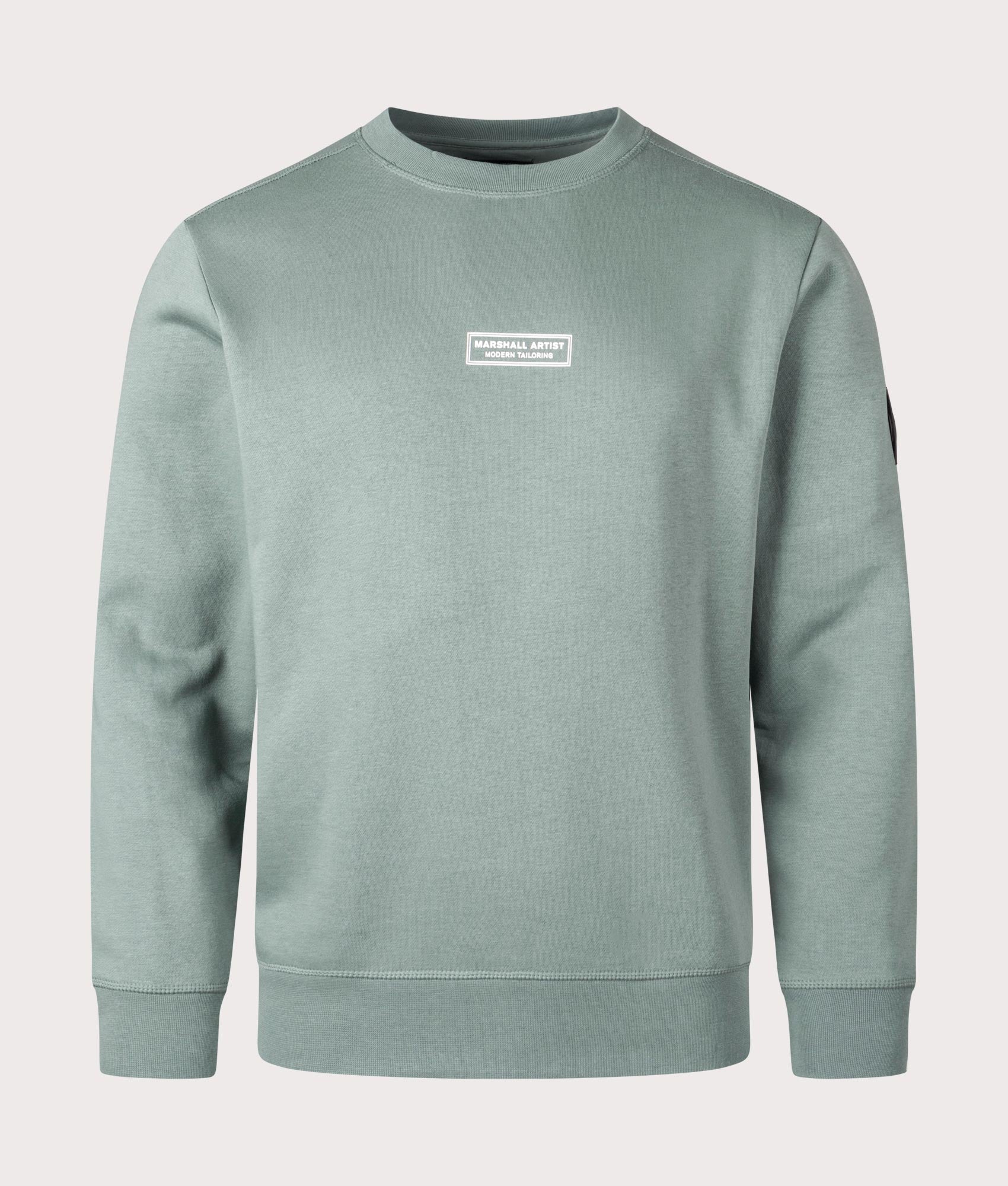 Siren Sweatshirt by Marshall Artist. Shot at EQVVS. Front shot. 
