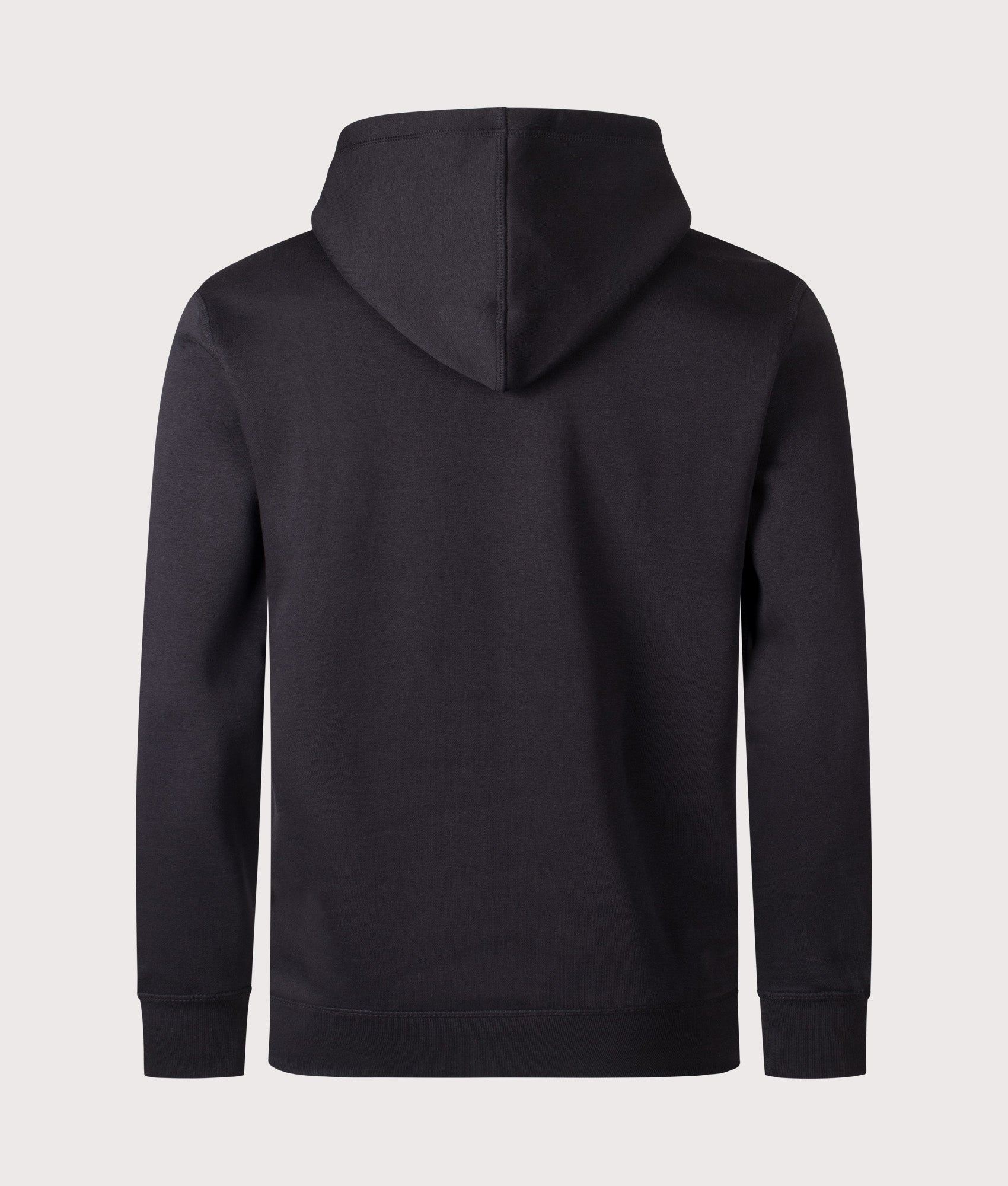 Marchio Hoodie by Marshall Artisit in Black. Shot by EQVVS. Back shot.