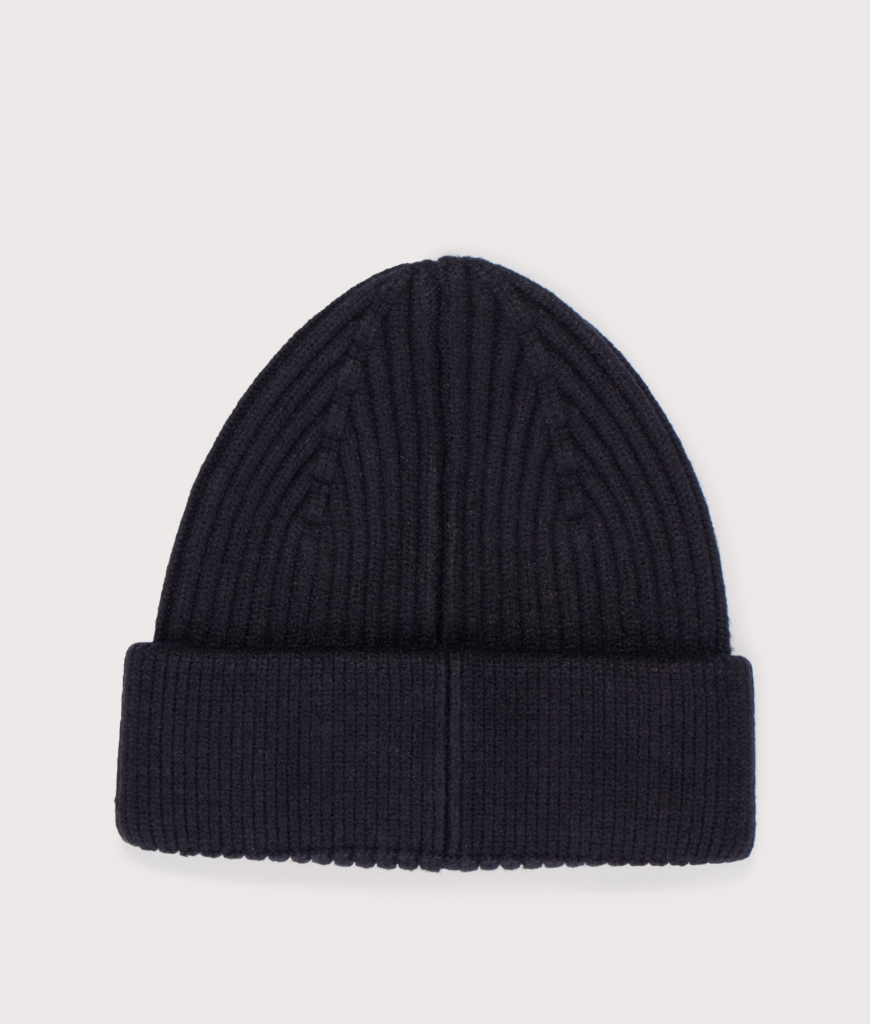 Marshall Artist, Siren Cable Knit Beanie, Black, Eqvvs Menswear, back angle