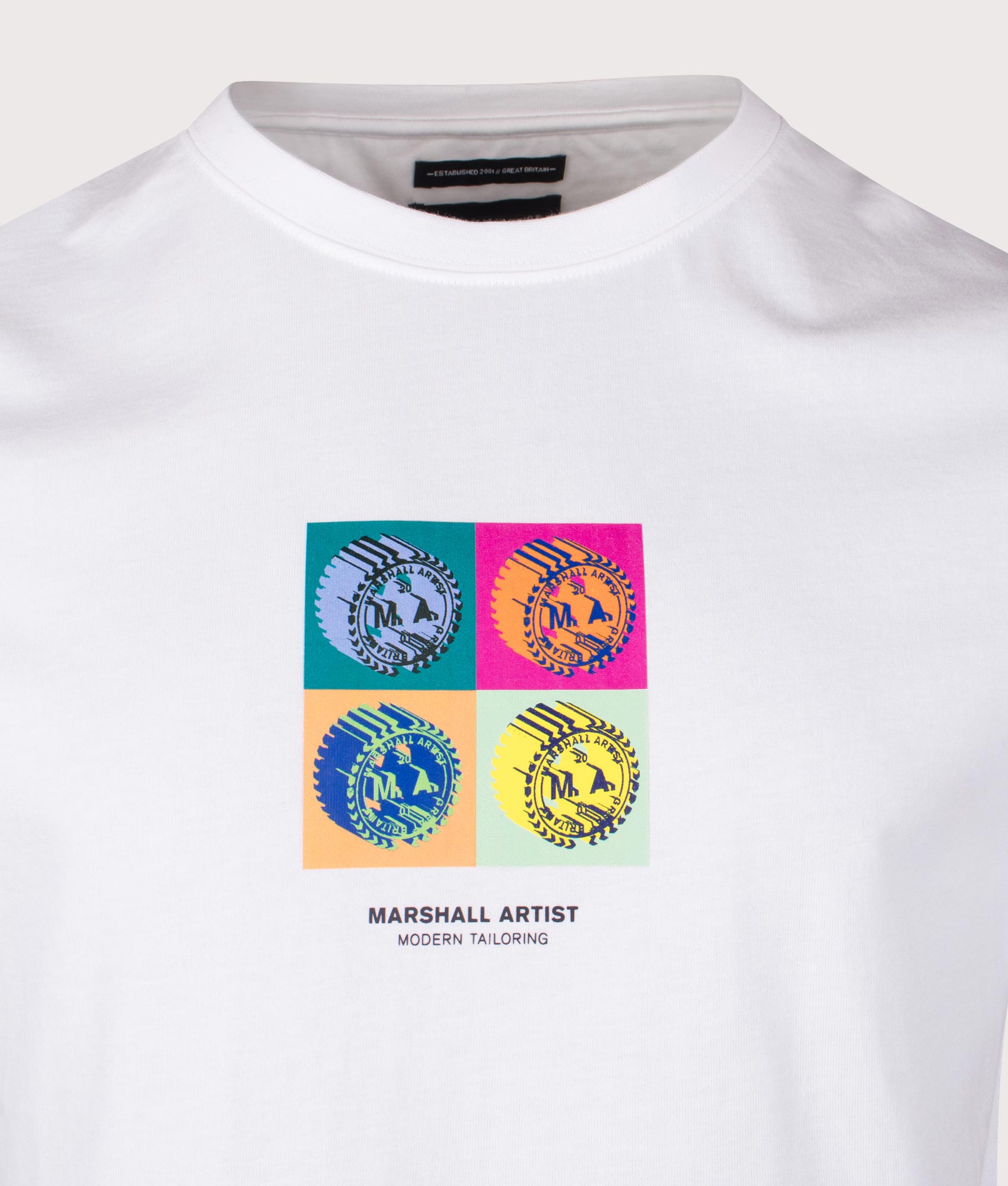3D Siren T-Shirt. Shot by EQVVS. Front print shot.
