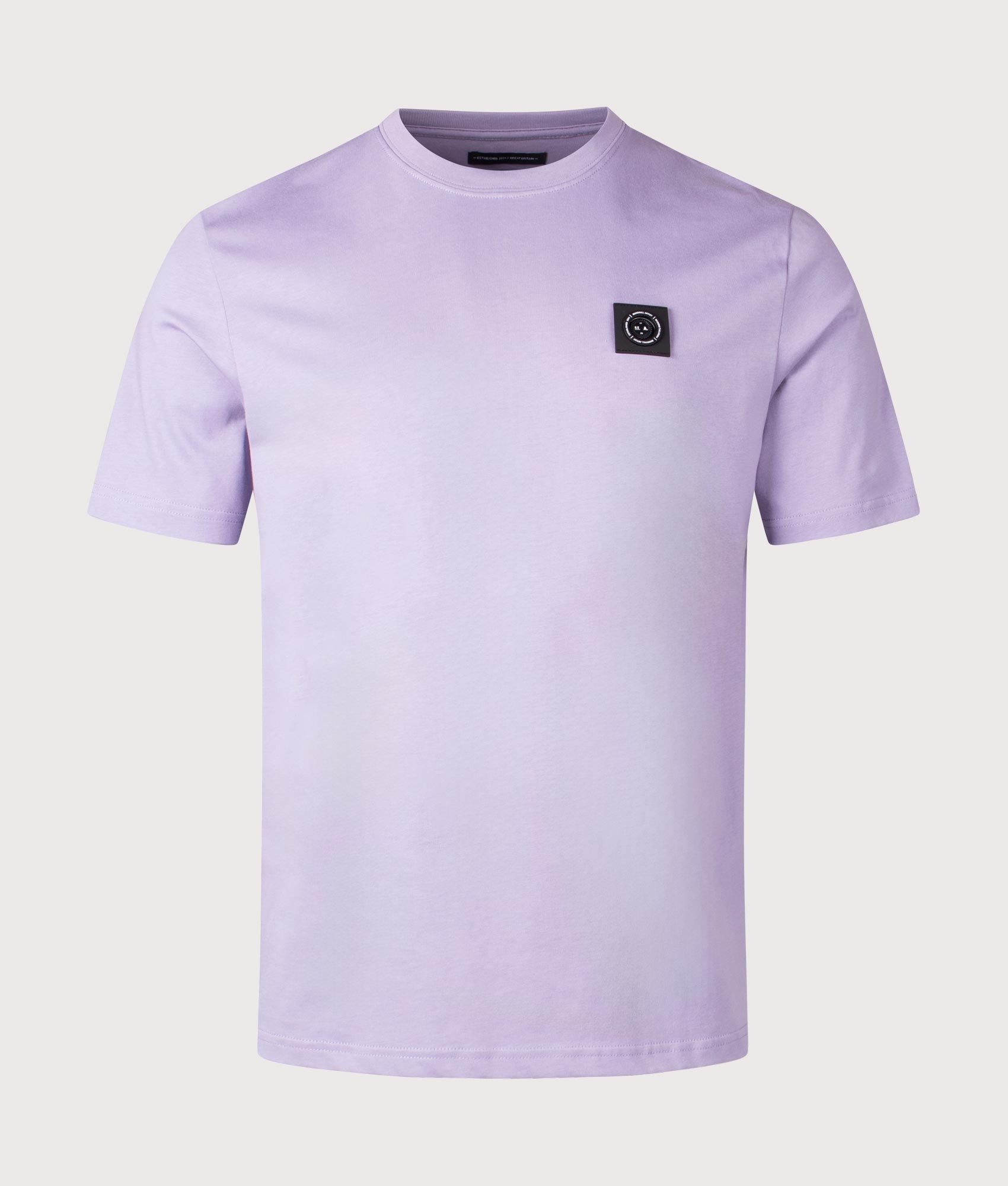Marshall Artist, Relaxed Fit Siren T-Shirt, Lavender, Eqvvs Menswear, front shot angle