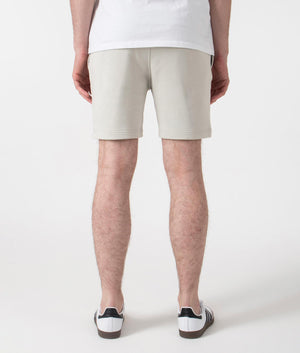 Marshall Artist Siren Shorts in Dove Grey at EQVVS. Back Shot.