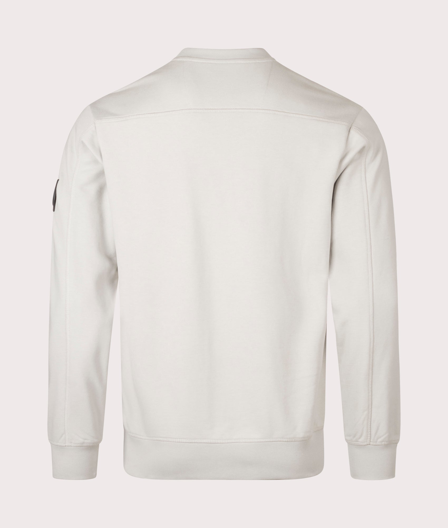Marshall Artist Siren Sweatshirt in Dove Grey. Shot at EQVVS. Back shot