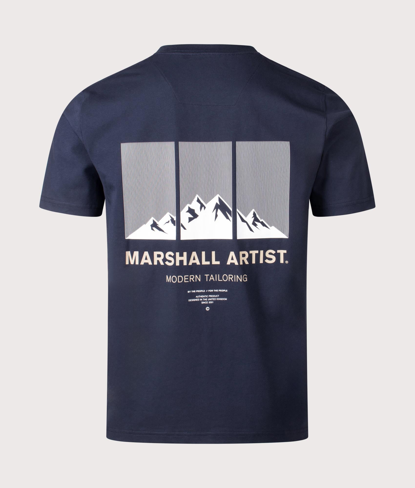Makalu T-Shirt. Shot by EQVVS. Back shot.