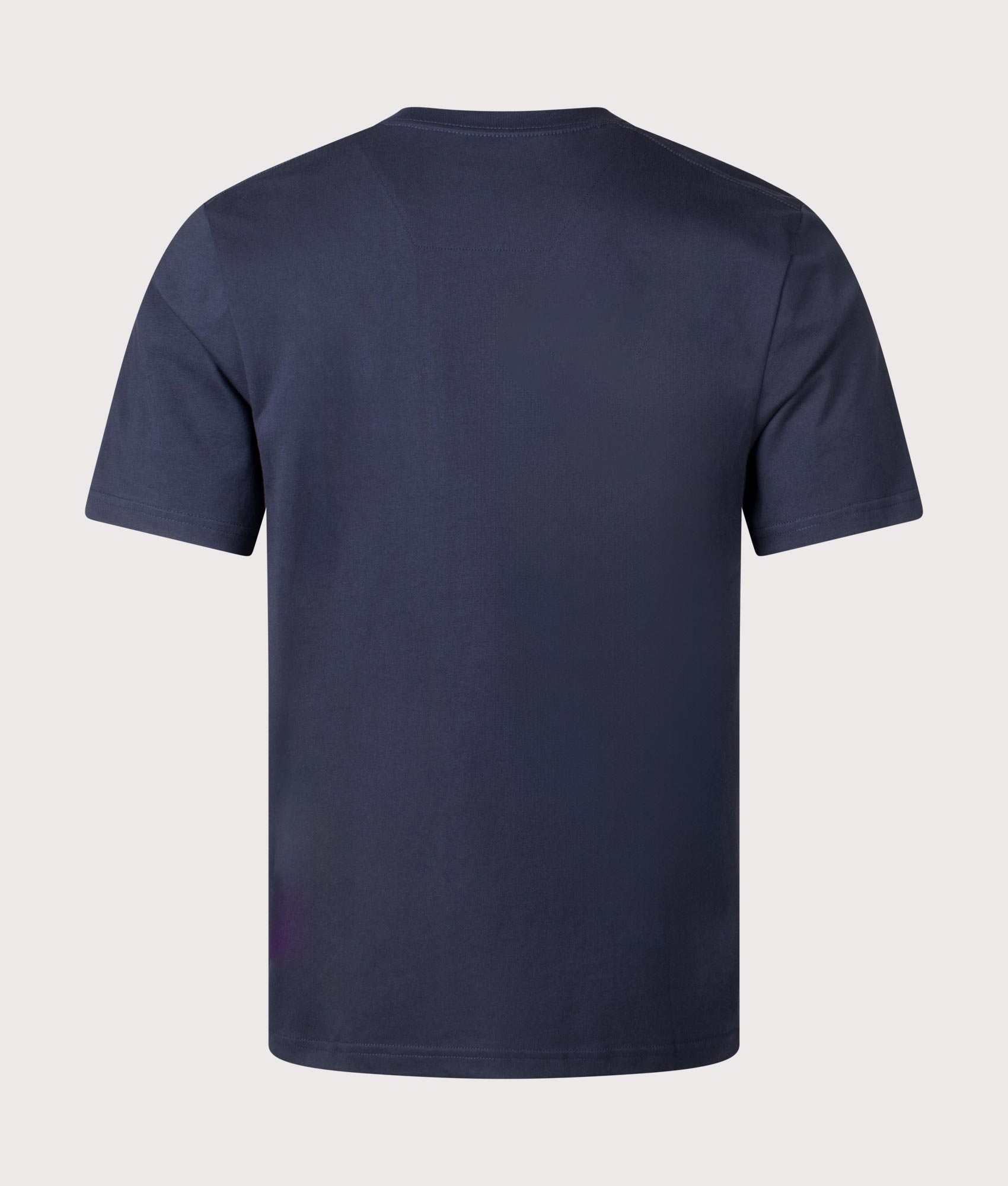 Aksu Contrast Pocket T-Shirt. Shot by EQVVS. Back shot.