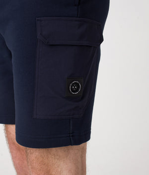 Aksu Jersey Cargo Shorts. Shot by EQVVS. Side detail shot.