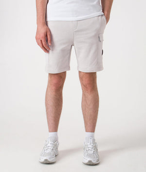 Aksu Jersey Cargo Shorts. Shot by EQVVS. Front shot