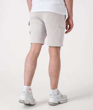 Aksu Jersey Cargo Shorts. Shot by EQVVS. Back shot