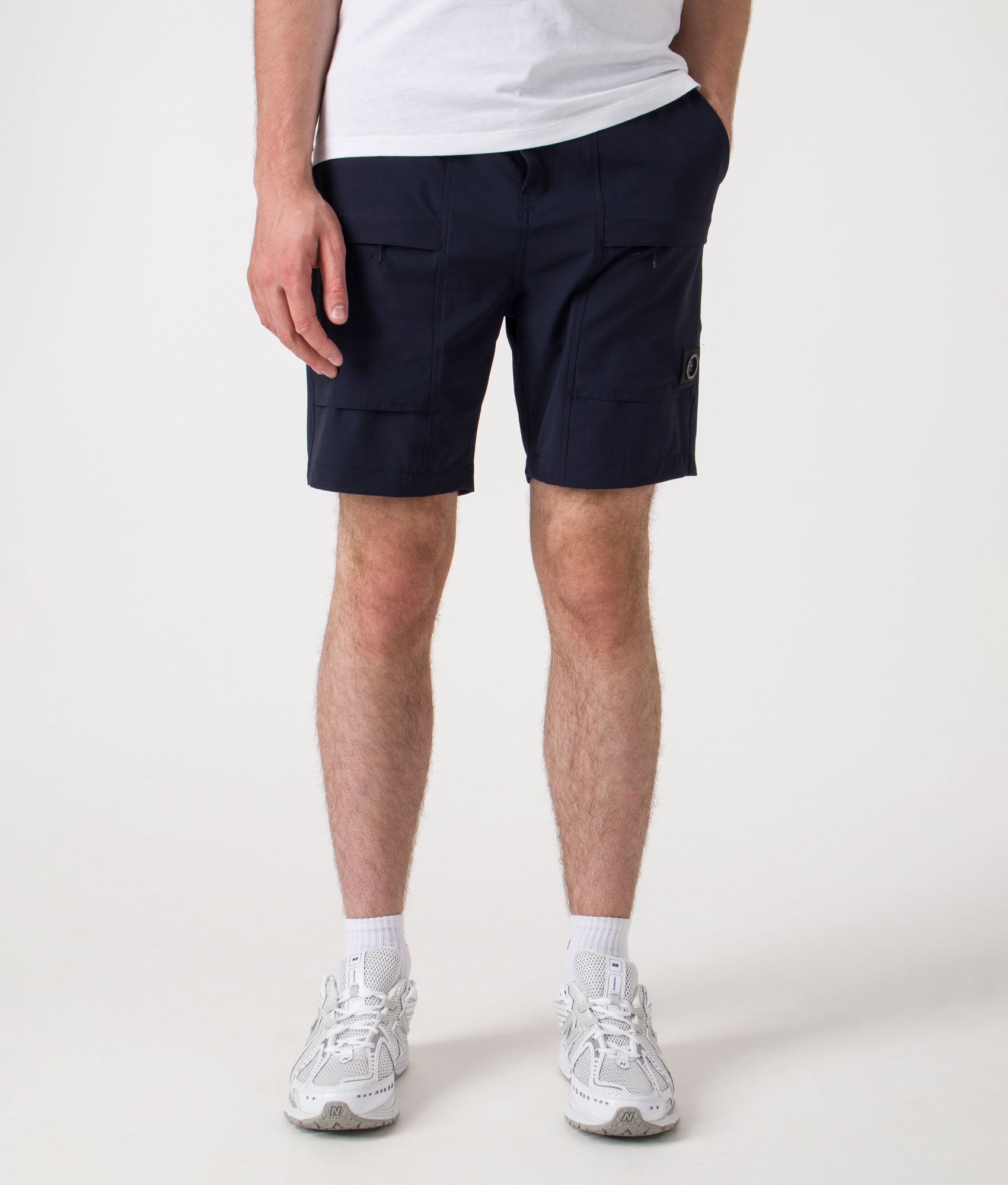 Garda Ripstop Shorts. Shot by EQVVS. Front shot.