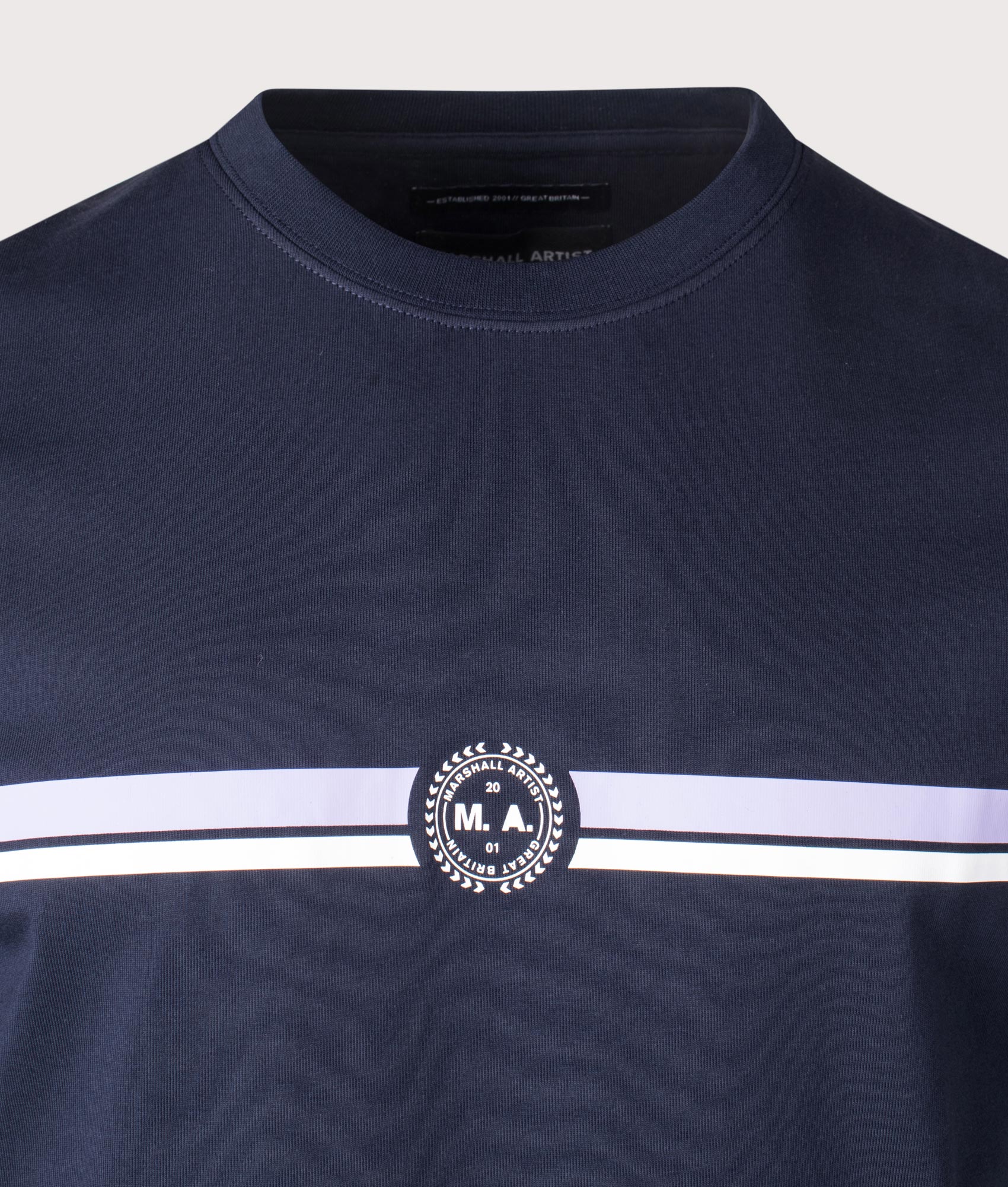 Centre Court T-Shirt. Shot by EQVVS. Detail shot.