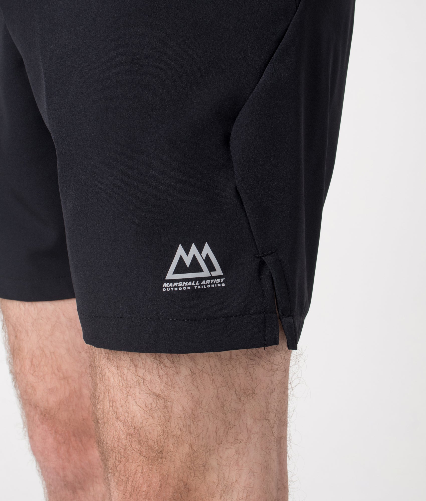 Nevis Shorts. Shot by EQVVS. Detail shot.