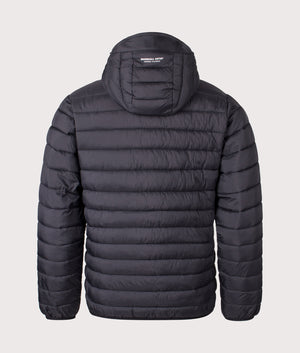 Ashdale Bubble Jacket in Black | Nylon Shell | Marshall Artist | EQVVS | Back shot 