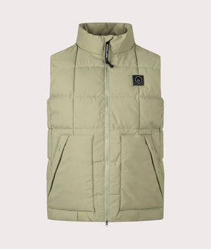 Capilano Bubble Vest by Marshall Artist in Clay. Shot by EQVVS. Front shot.