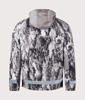 Photek Camo Jacket by Marshall Artist in Camo. Shot by EQVVS. Reflective Back shot.