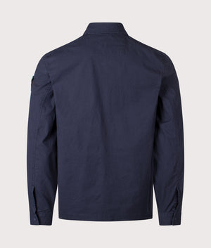 Stratton Overshirt in Navy | Marshall Artist | EQVVS | Back shot