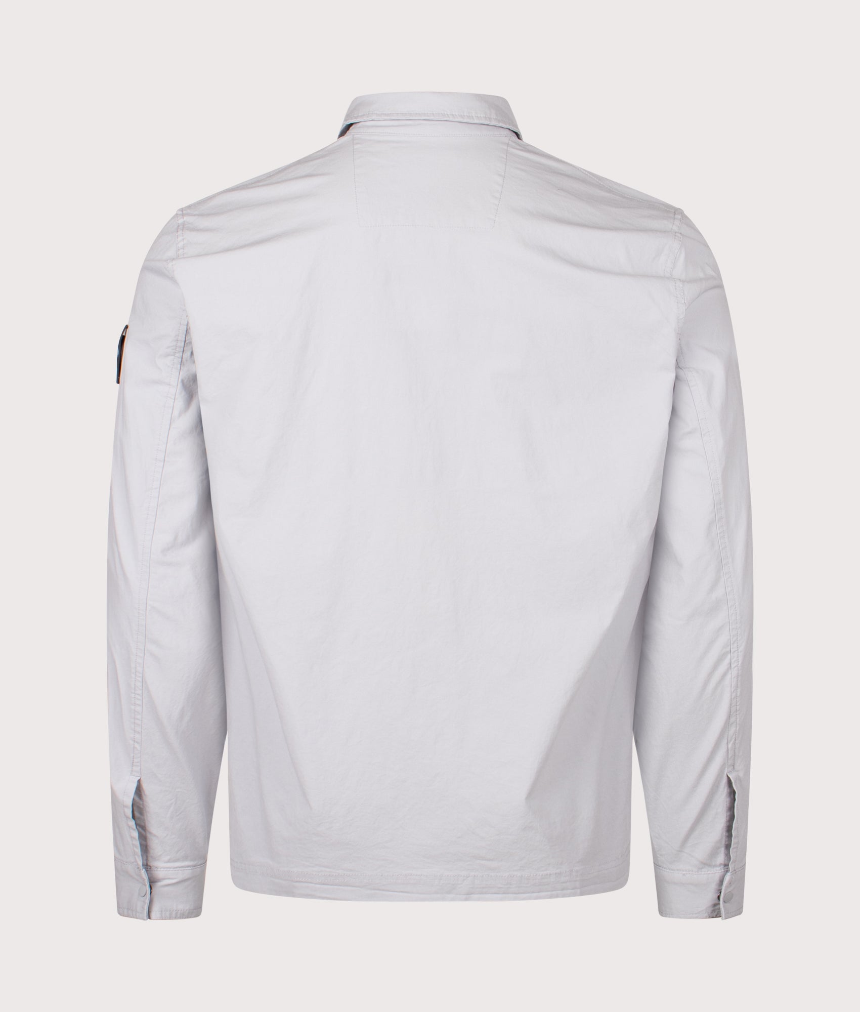 Stratton Overshirt in Ghost Grey | Marshall Artist | EQVVS | Back shot 