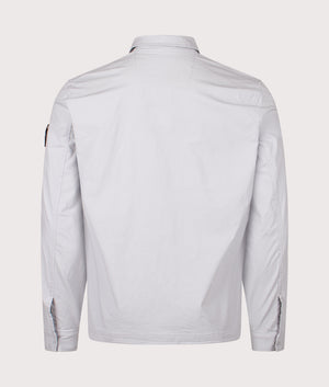 Stratton Overshirt in Ghost Grey | Marshall Artist | EQVVS | Back shot 