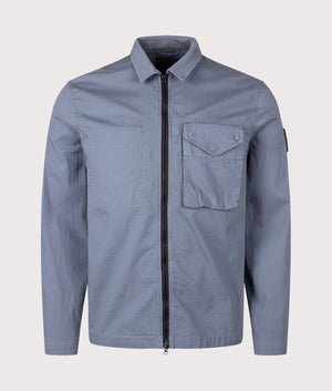 Vena Overshirt in Airforce Blue | Marshall Artist | EQVVS | Front shot 
