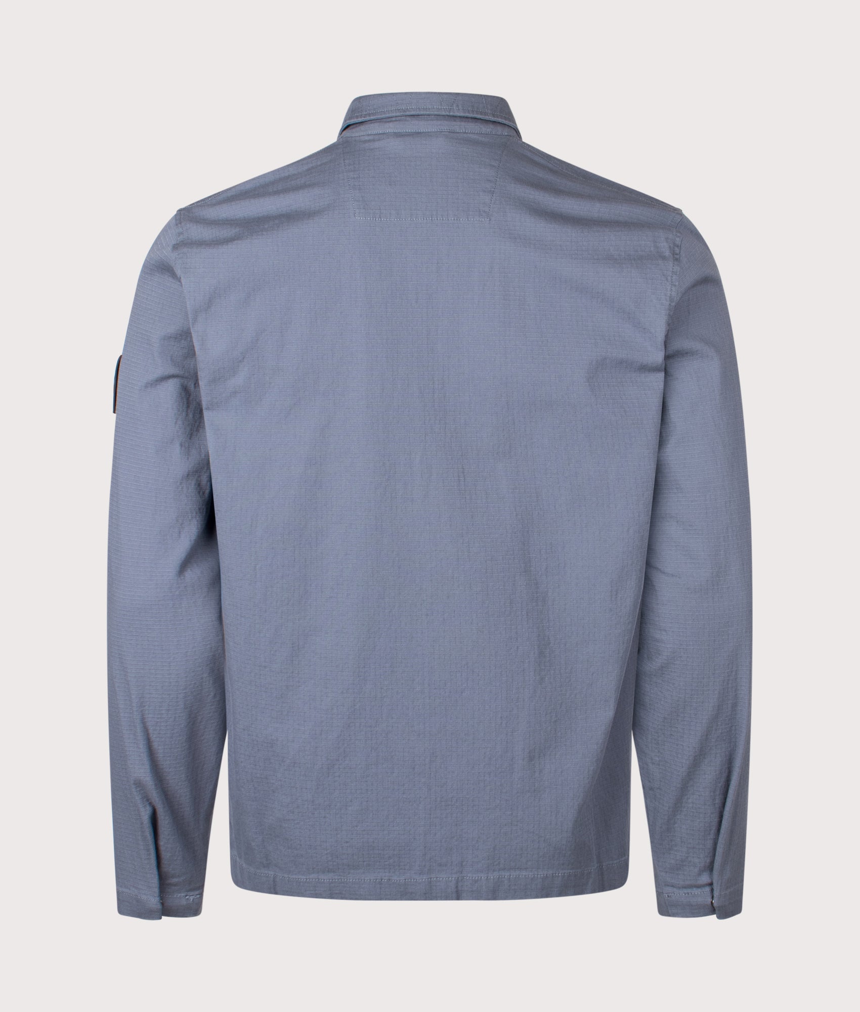 Vena Overshirt in Airforce Blue | Marshall Artist | EQVVS | Back shot 