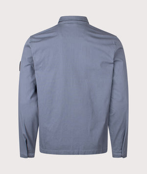 Vena Overshirt in Airforce Blue | Marshall Artist | EQVVS | Back shot 