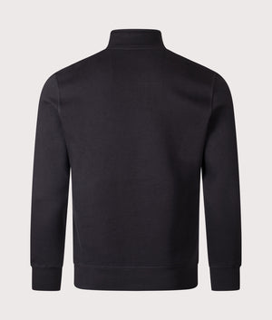 Marchio Quarter Zip Sweatshirt by Marshall Artist in Black. Shot by EQVVS. Back shot.