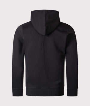Marchio Full Zip Hoodie by Marshall Artist in Black. Shot by EQVVS. Back shot.