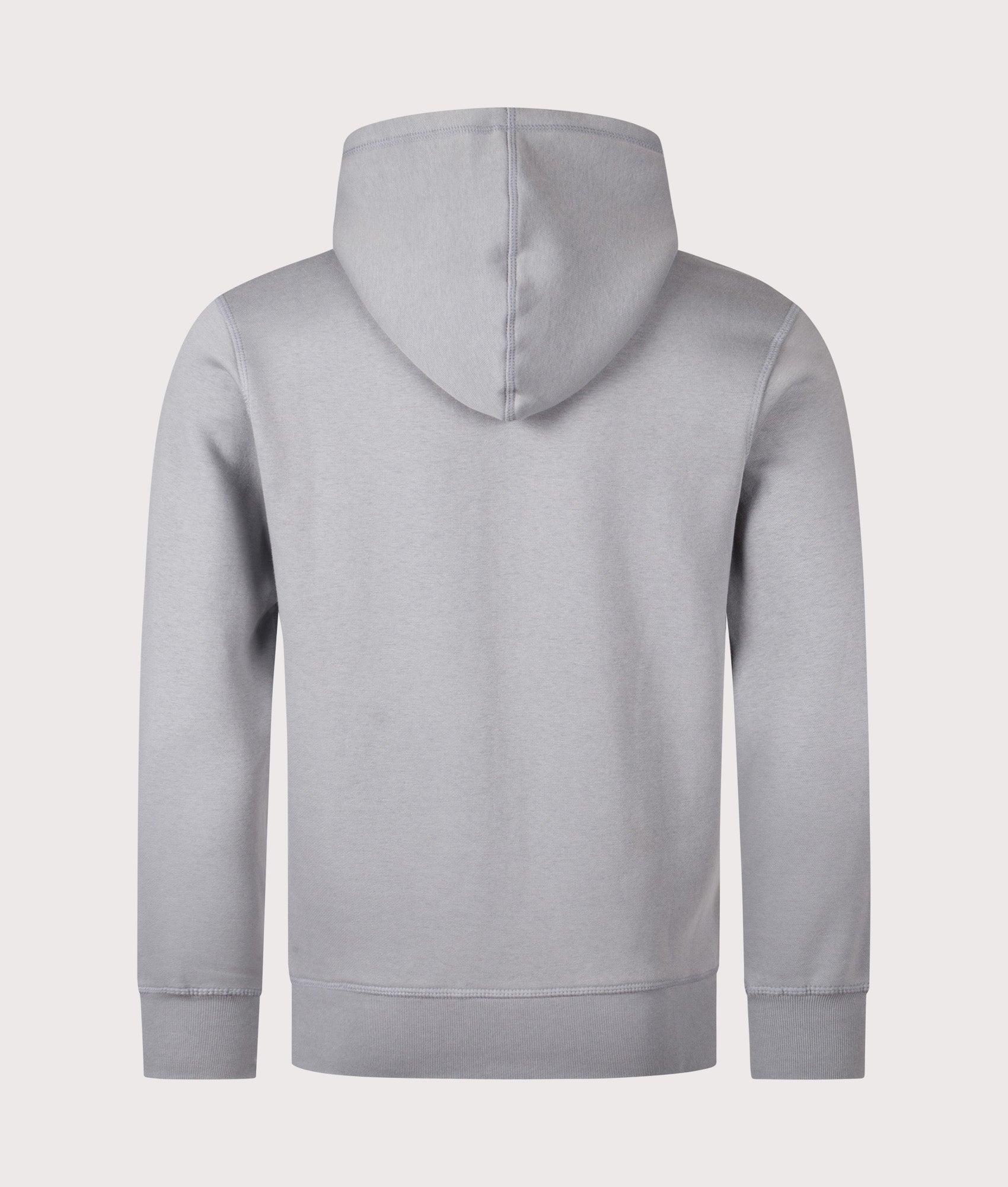 Marchio Full Zip Hoodie by Marshall Artist in Nardo Grey. Shot by EQVVS. Back shot.