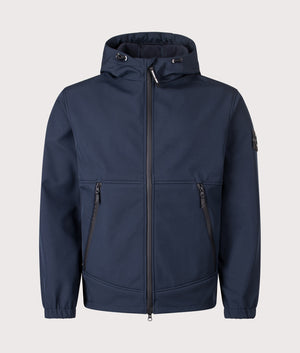 Prova Softshell Jacket in Navy | Marshall Artist | Shot at EQVVS | Front shot 