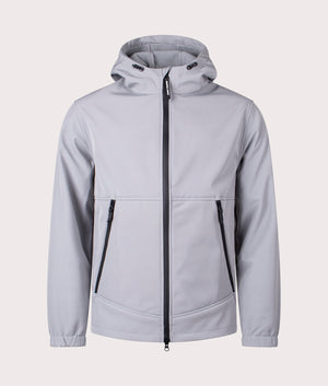 Prova Softshell Jacket by Marshall Artist in Nardo Grey. Shot by EQVVS. Front shot.