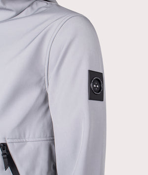 Prova Softshell Jacket by Marshall Artist in Nardo Grey. Shot by EQVVS. Detail shot.
