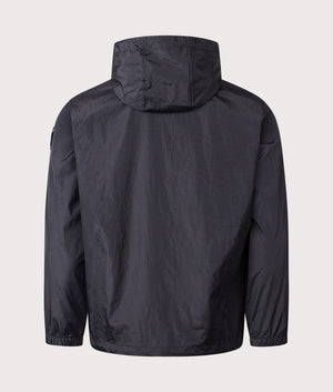 Crux Hooded Overshirt in Black | Marshall Artist | EQVVS | Back shot 
