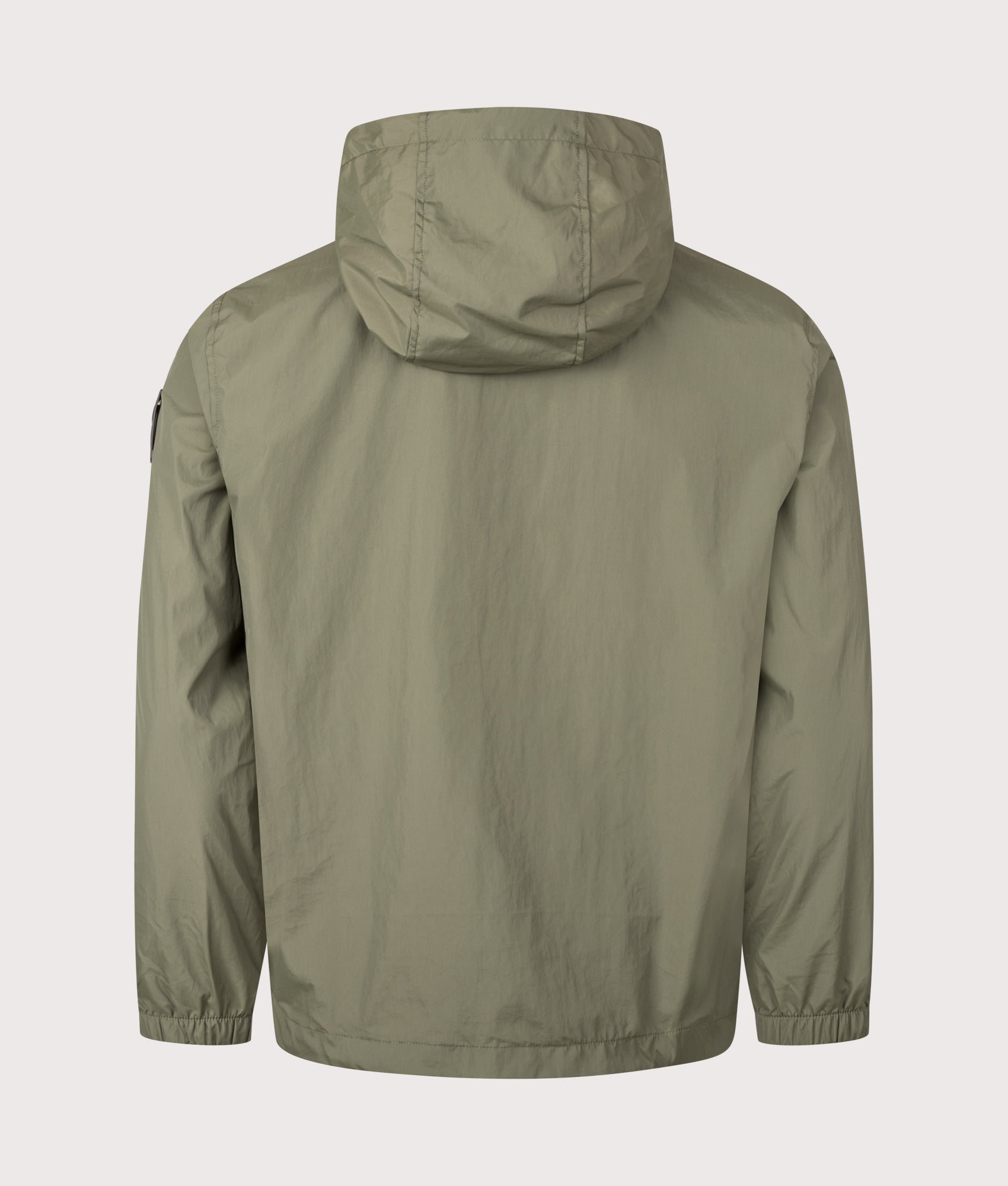 Crux Hooded Overshirt in Moss | Marshall Artist | EQVVS | Back shot