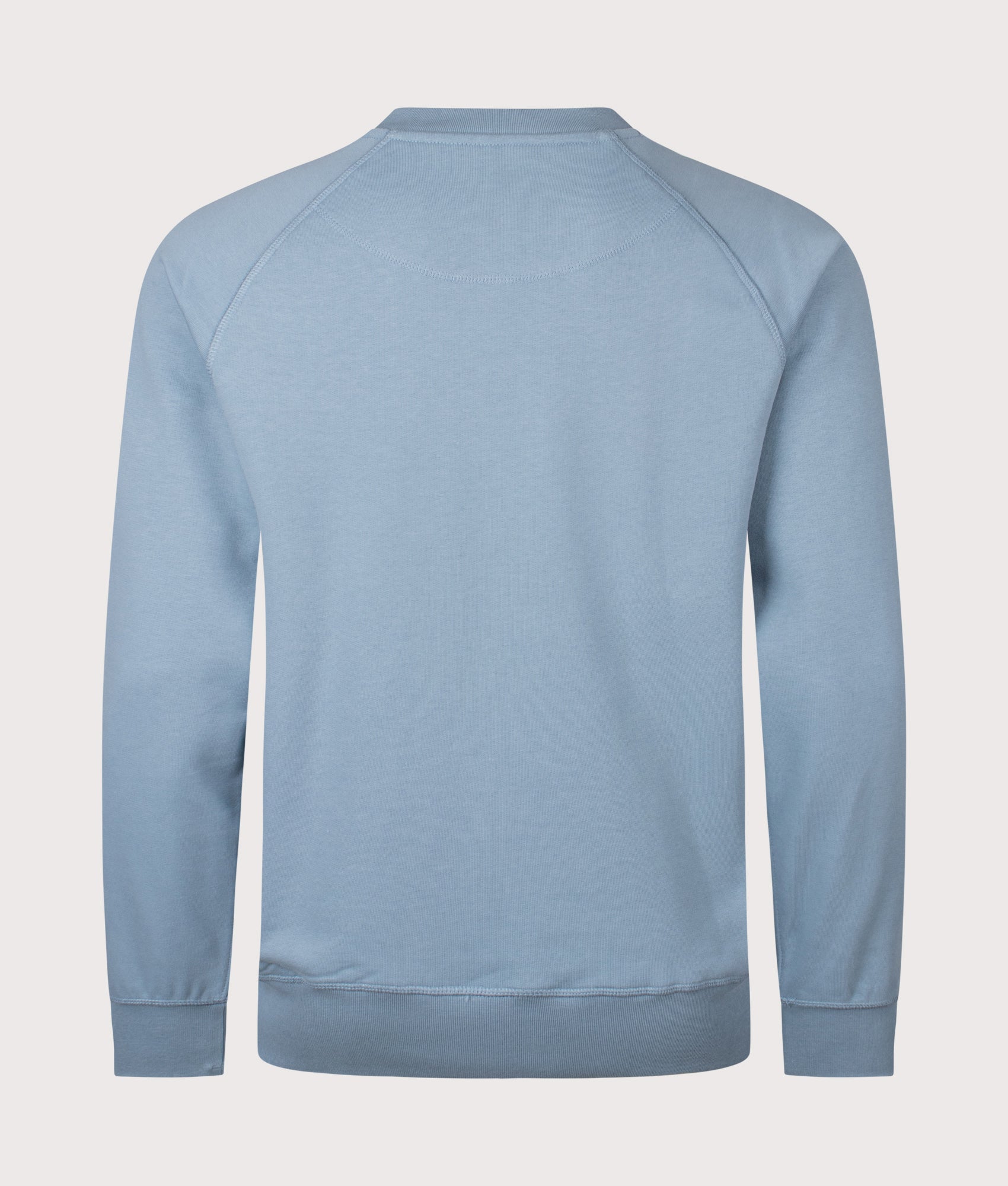 Foundation Crew Neck Sweatshirt in Steel Blue | 100% Cotton | Marshall Artist | Shot at EQVVS | Back shot 