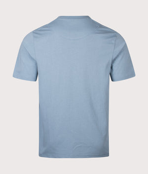 Foundation T-Shirt in Steel Blue | 100% Cotton | Marshall Artist | Shot at EQVVS | Back shot 