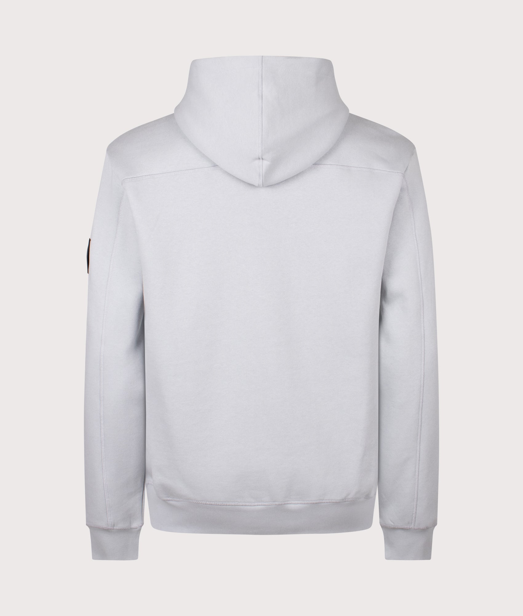 Siren Overhead Hoodie in Ghost Grey | 100% Cotton | Marshall Artist | Shot at EQVVS | Back shot 