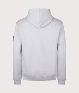 Siren Overhead Hoodie in Ghost Grey | 100% Cotton | Marshall Artist | Shot at EQVVS | Back shot 