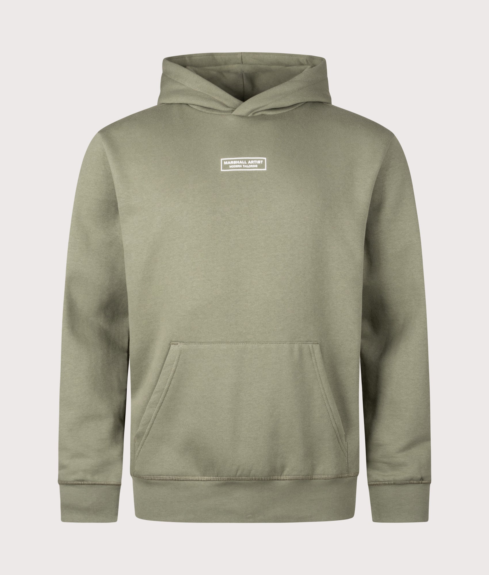 Siren Overhead Hoodie in Clay | 100% Cotton | Marshall Artist | Shot at EQVVS | Front shot 