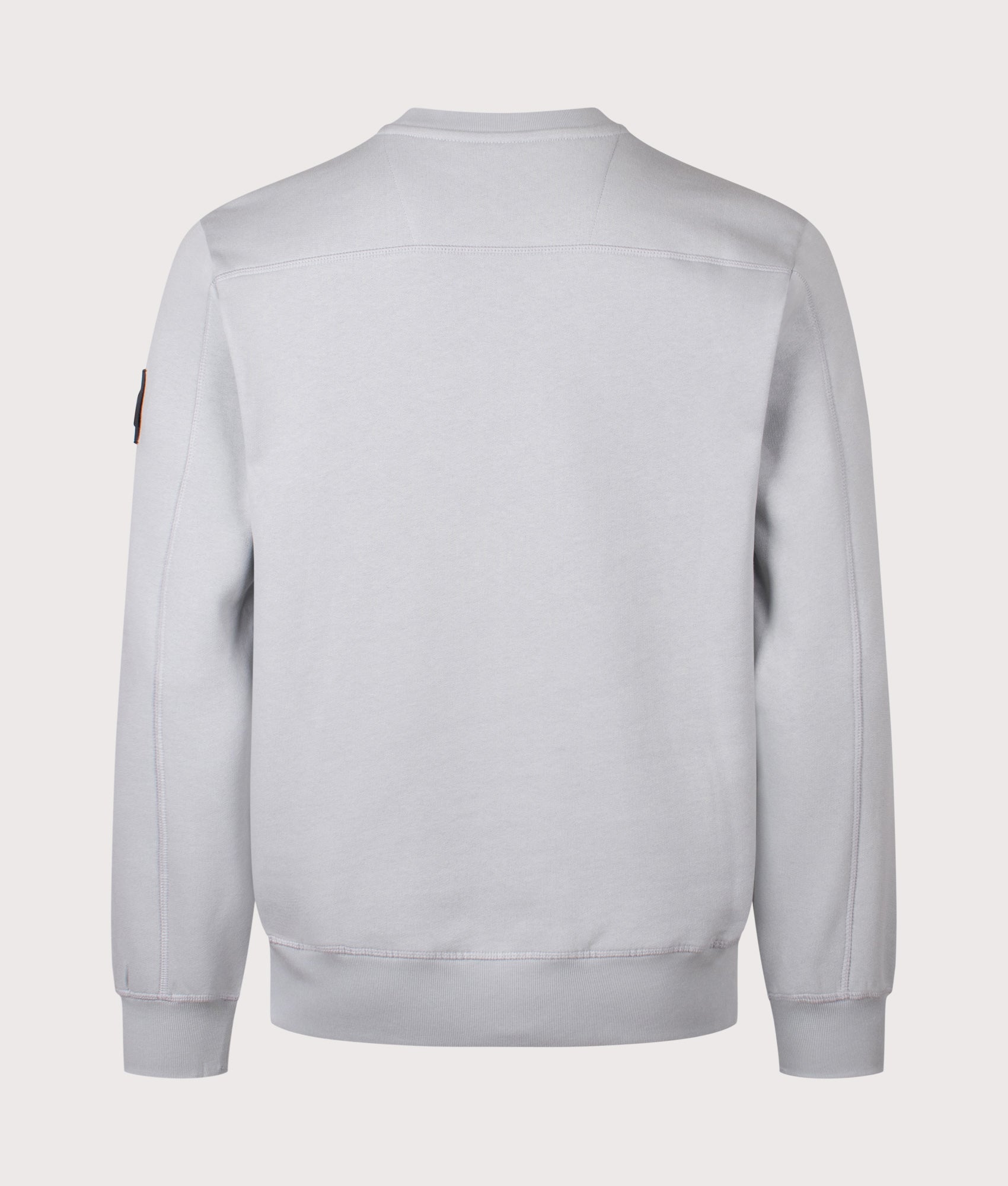 Siren Sweatshirt arrives in Ghost Grey | 100% Cotton | Marshall Artist | Shot at EQVVS | Back shot