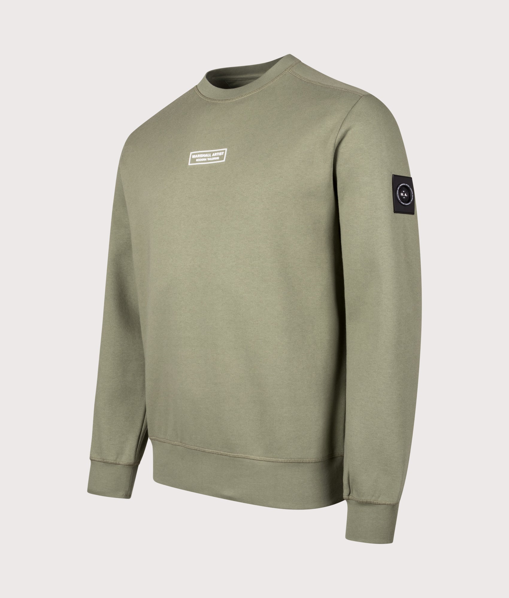 Siren Overhead Hoodie in Clay | 100% Cotton | Marshall Artist | Shot at EQVVS | Front angle shot 
