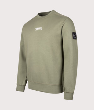 Siren Overhead Hoodie in Clay | 100% Cotton | Marshall Artist | Shot at EQVVS | Front angle shot 