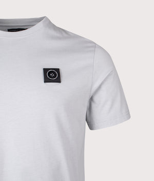 Siren T-Shirt in Ghost Grey | 100% Cotton | Marshall Artist | Shot at EQVVS | Front shot 